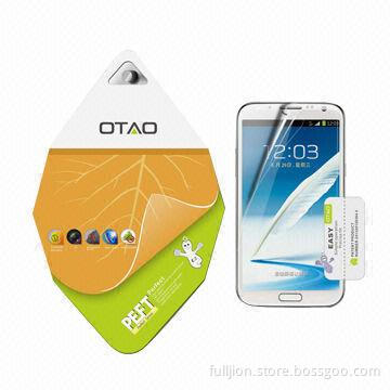 Perfect PET Premium Clear, Washable and Reusable Screen Protector for Samsung N7100